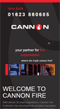 Mobile Screenshot of cannonfire.co.uk